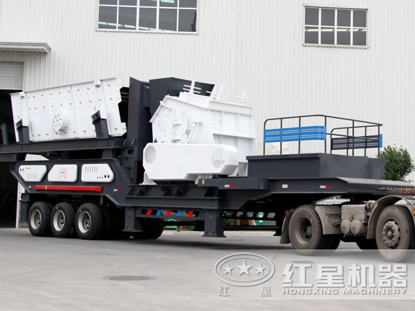 100-650t/h车载移动式碎石机价格